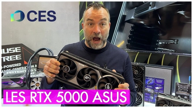 ASUS plie le GAME avec ses RTX 5000 et une ASTRAL � tomber !!!