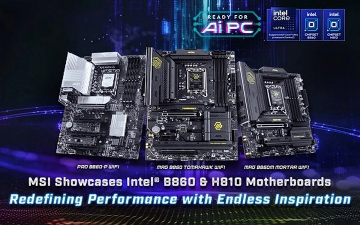 MSI d�voile ses nouvelles cartes m�res B860 et H810 !