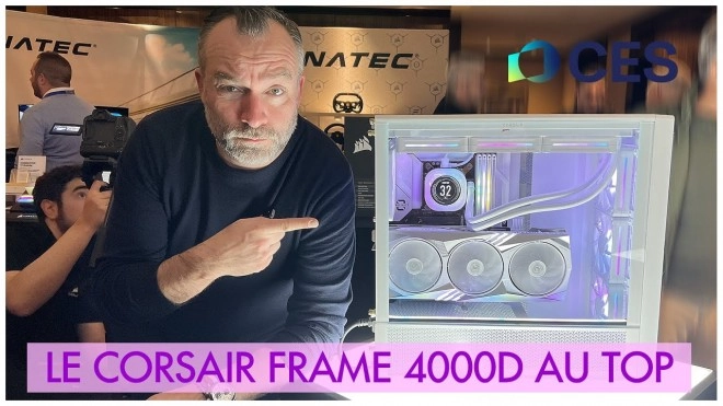 CORSAIR d�boule avec un FRAME 4000D DIABOLIQUE !!!