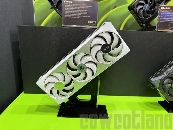 Le plein de RTX 5000 chez GIGABYTE / AORUS