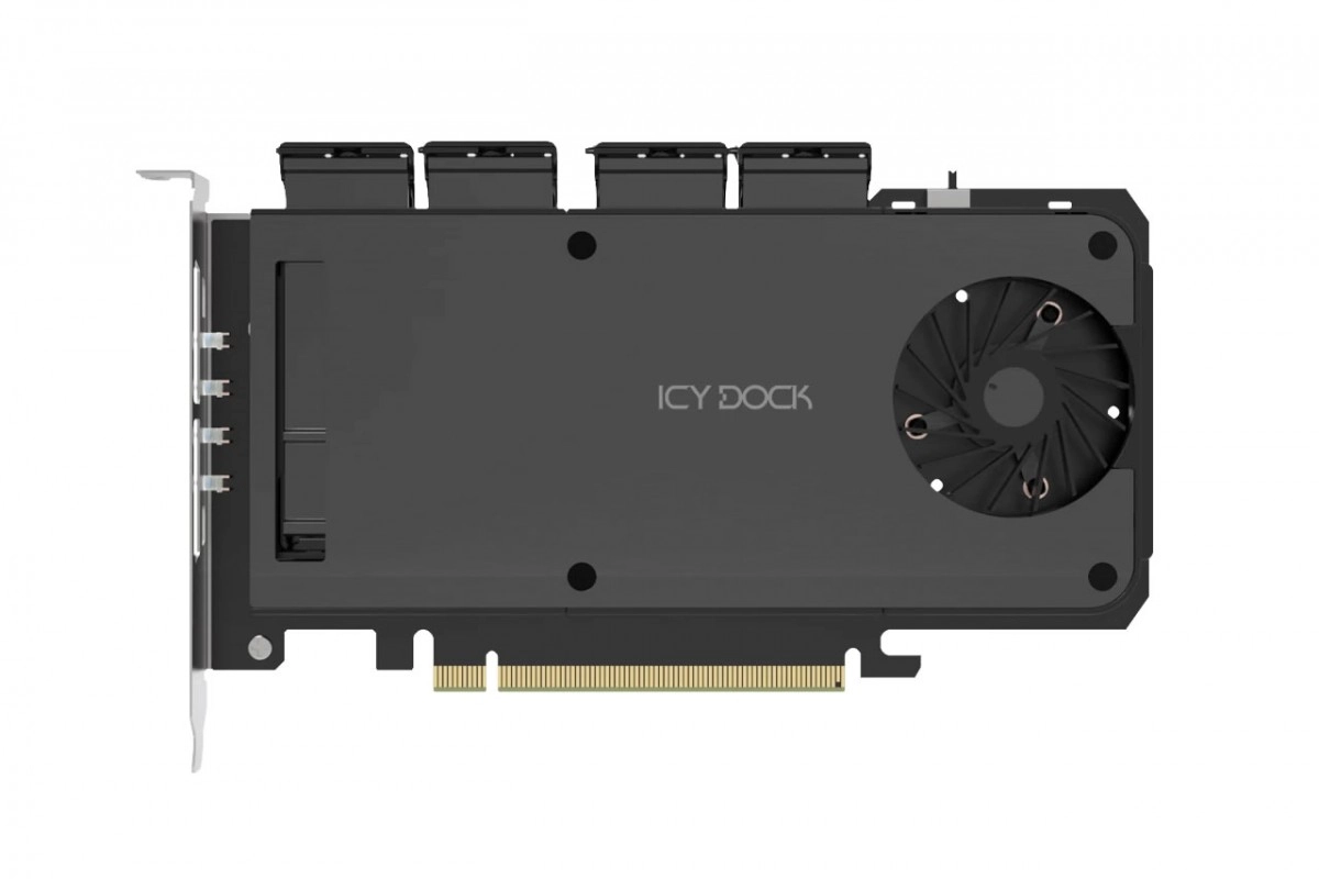 ExpressSlot Slide MB204MP-1B, du stockage en M.2 facile chez ICY DOCK