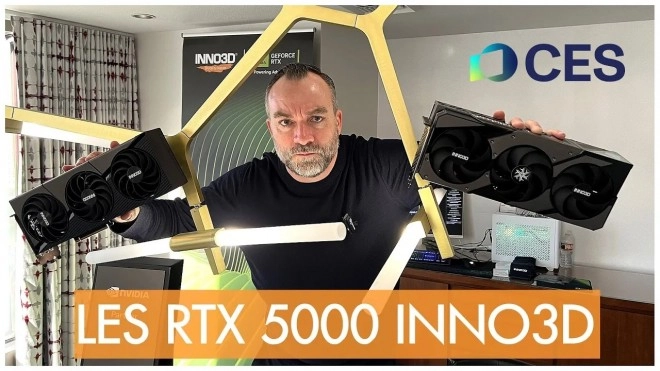 Le PLEIN de PUISSANTES RTX 5000 �galement chez INNO 3D !!!