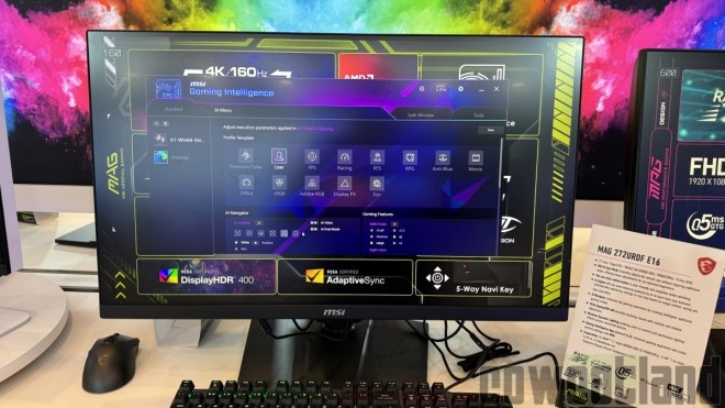 MSI fait le plein de nouveaux �crans pour l�ann�e 2025 : Les IPS en Dual mode