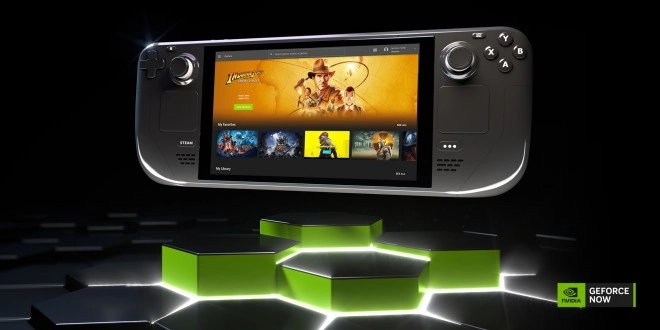 Le GeforceNOW de NVIDIA d�barque sur la Steam Deck de Valve !