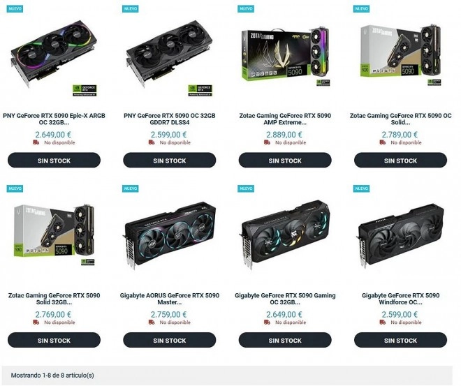 De nouveau le plein de tarifs pour les GeForce RTX 5080 et GeForce RTX 5090 Custom : Aie aie caramba peu de MSRP !!!