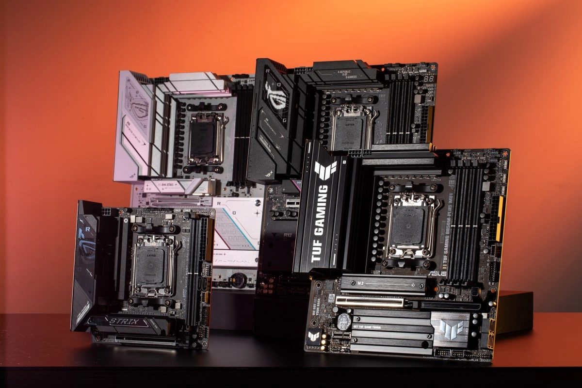 ASUS d�voile les cartes m�res B850, B840 et de nouvelles X870E !