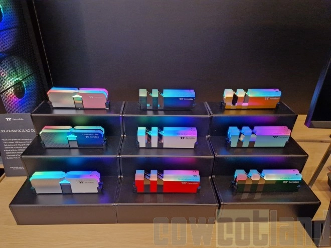 Thermaltake : le plein de m�moire DDR5 avec des leds RGB !