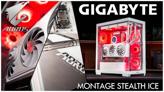 On monte un PC GAMER Full White MAGNIFIQUE avec GIGABYTE et AORUS !!!