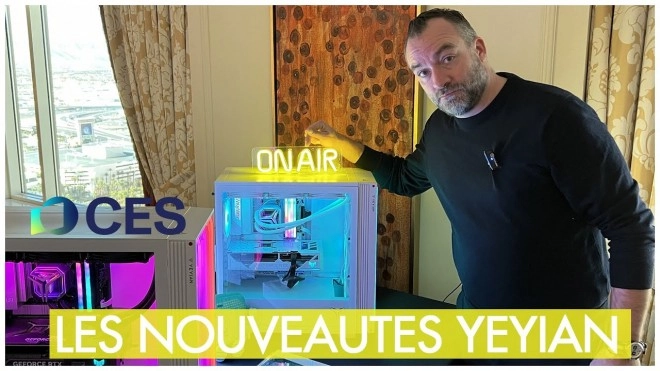 YEYIAN fait le PLEIN d'�cans au CES, dont un 5K 40 pouces, OUF !!!