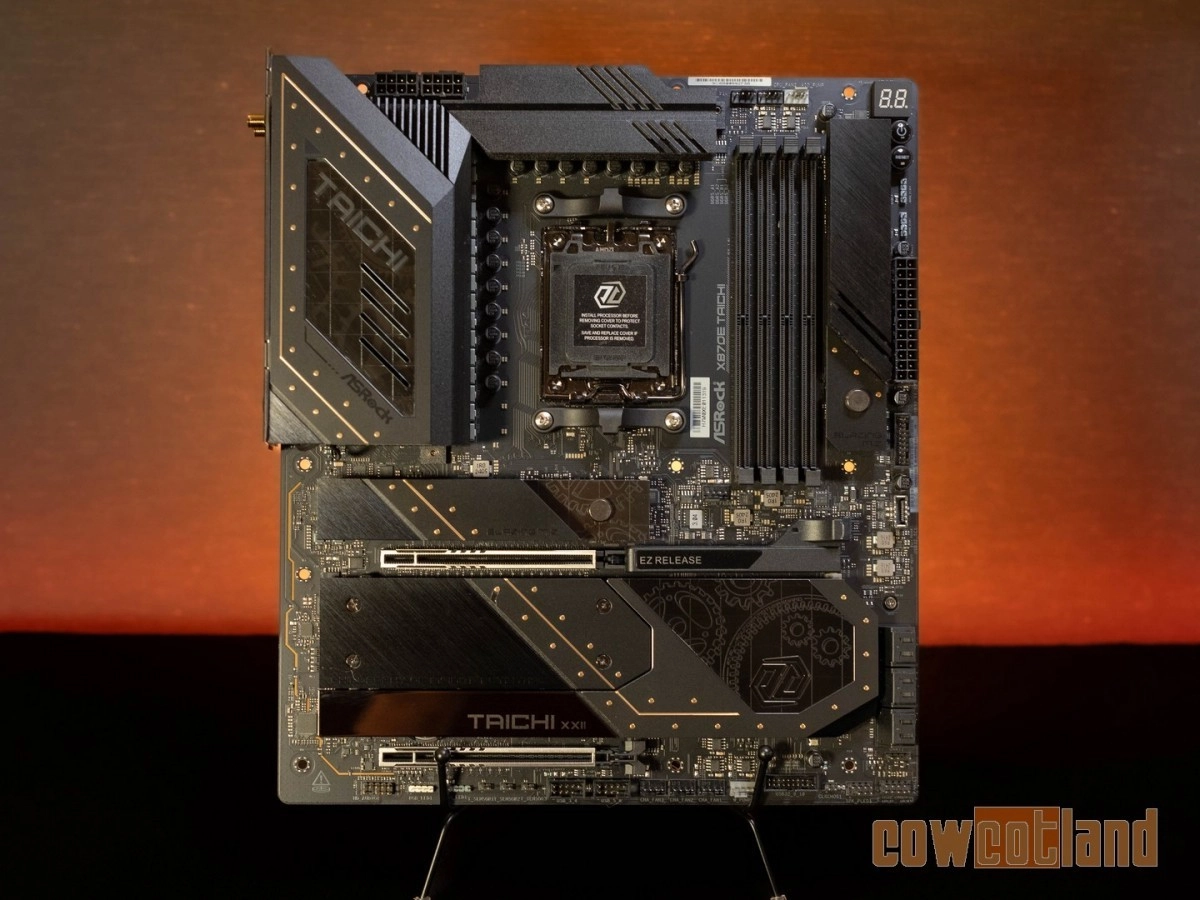 Test carte m�re ASRock X870E Taichi, stable comme jamais !