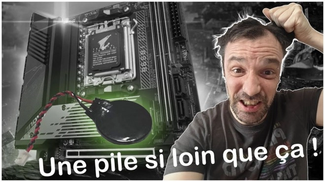Remplacement d'une pile de BIOS au NIVEAU EXTREME +++ !