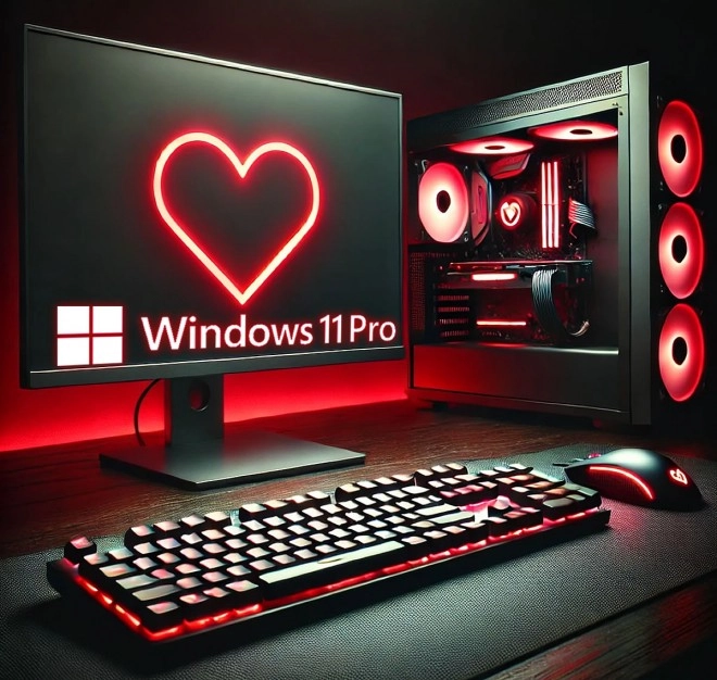 Tu aimes ton PC ? Alors offre-lui Windows 10 � 13 euros ou Windows 11 � 19 euros pour la Saint Valentin !!!