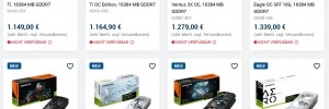 De nouveaux tarifs pour les RTX 5070 Ti, en Allemagne pour changer