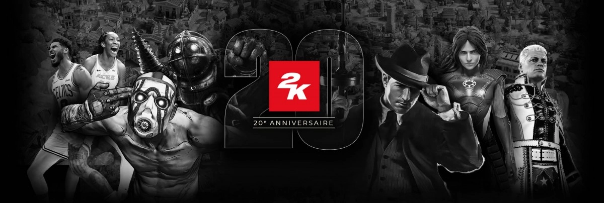Bon Plan : 20 ans de 2K, 20 jeux pour 20 euros