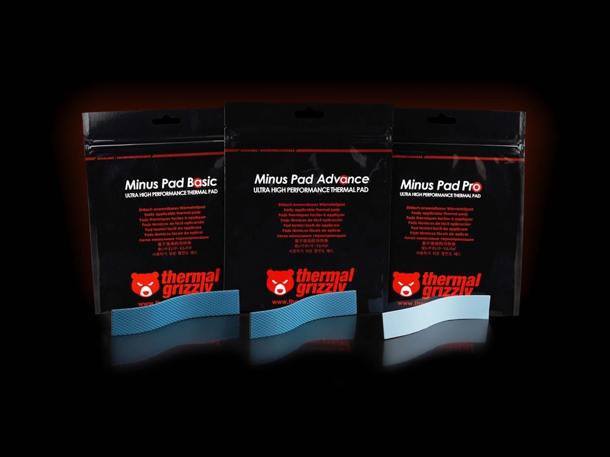 Thermal Grizzly lance de nouveaux Minus Pads, � Minus Price ?