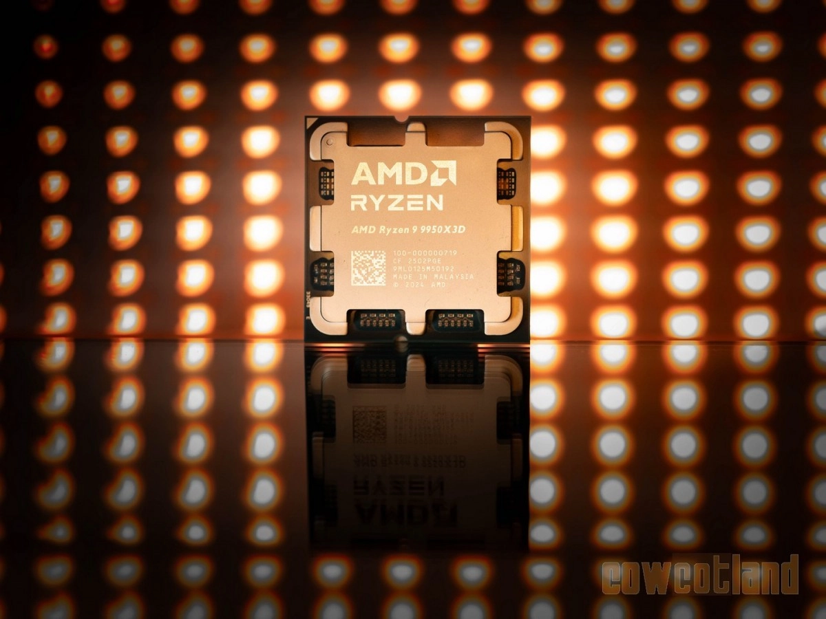 Processeur AMD Ryzen 9 9950X3D, revue de presse francophone