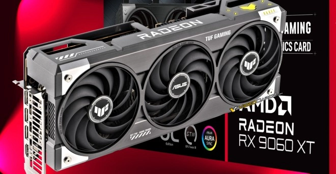 6 AMD Radeon RX 9060 XT � venir chez ASUS