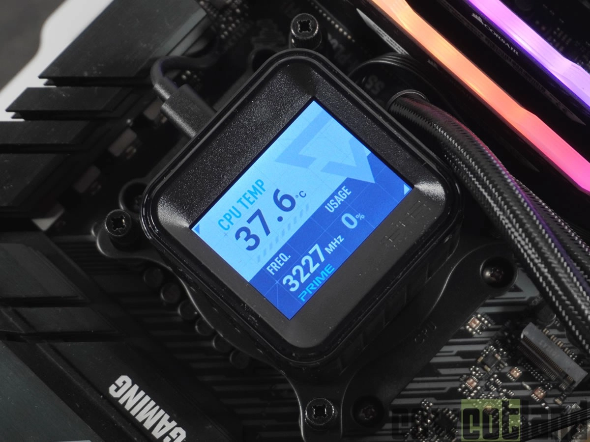 ASUS Prime LC 360 ARGB LCD, le plein de fonctionnalit�s � tarif contenu