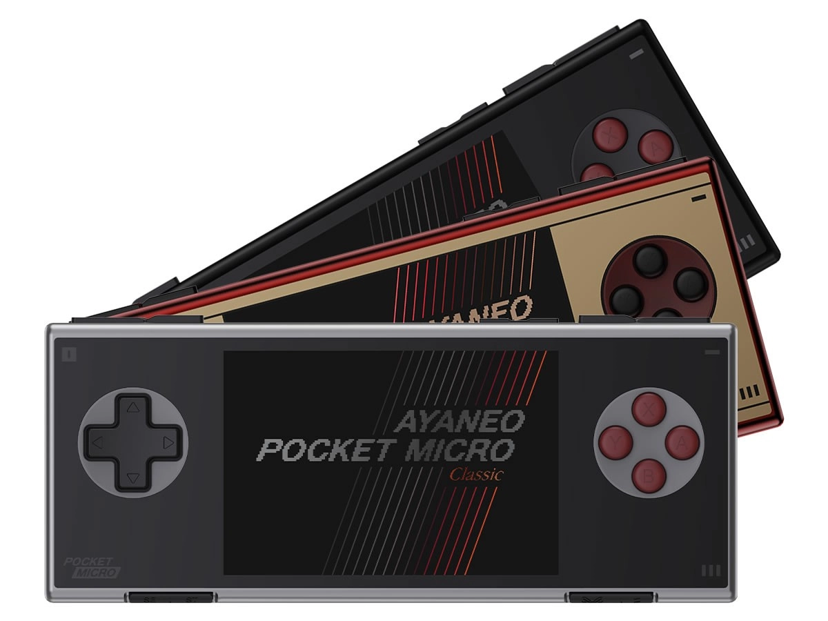 AYANEO Pocket MICRO, les joysticks sautent pour une exp�rience toujours plus vintage