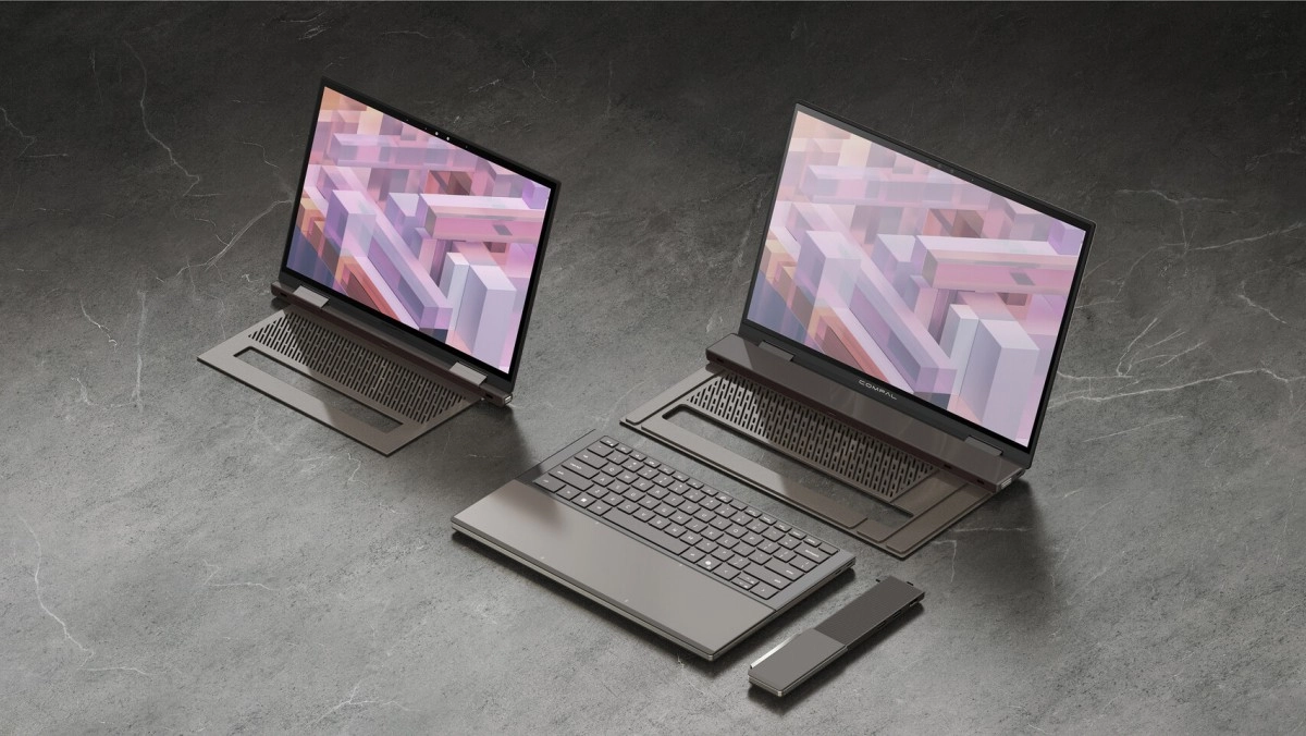 Adapt X de Compal, un ordinateur portable modulaire bient�t disponible sur le march�