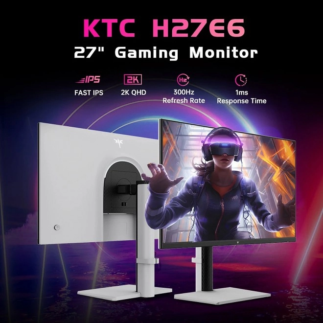 KTC Monitor d�voile quatre nouveaux �crans, 2 Gaming et 2 bureautique