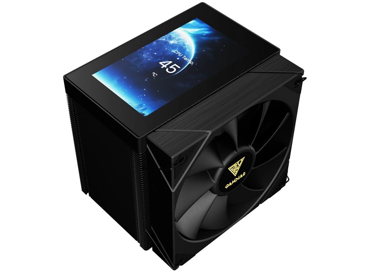 GAMDIAS craque avec le BOREAS M2-61L, un ventirad �quip� d'un �cran �norme