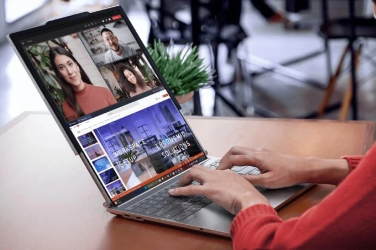 Vers des laptops � �cran d�roulant, pour toujours plus d�espace, chez LENOVO