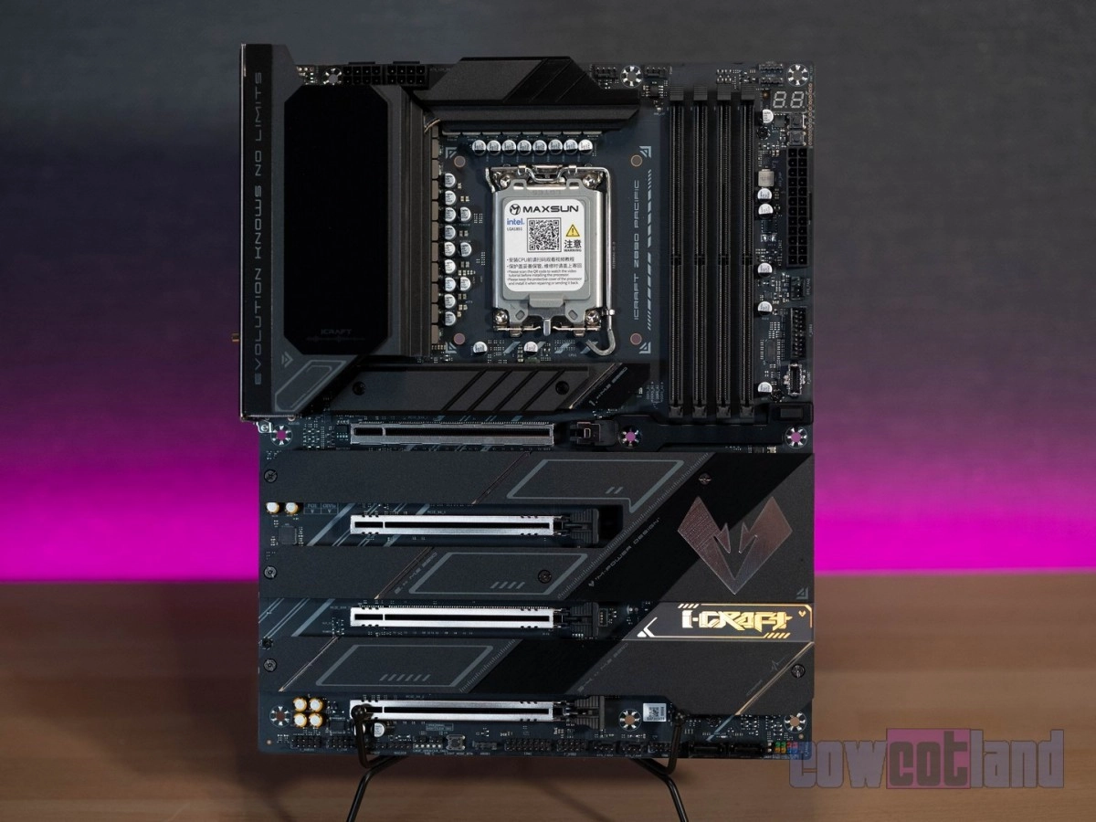 MAXSUN Z890 iCraft PACIFIC, un design qui change