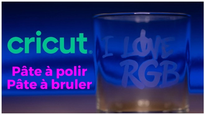 P�te � d�polir et p�te � bruler avec CRICUT