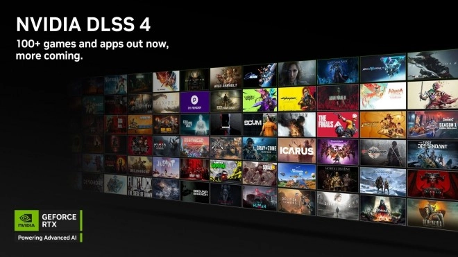 NVIDIA DLSS avec Multi Frame Generation disponible dans plus de 100 jeux et applications