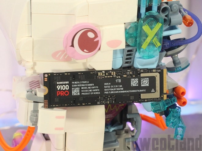 Test SSD SAMSUNG 9100 Pro 1 To : Rapide comme l'�clair, Catcha !!!