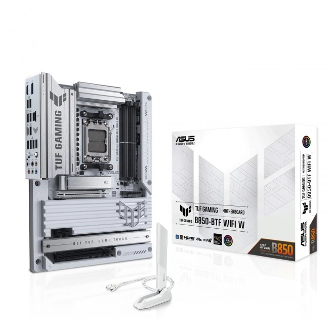 ASUS TUF GAMING B850-BTF WIFI W, une nouvelle BTF pour plateforme AM5