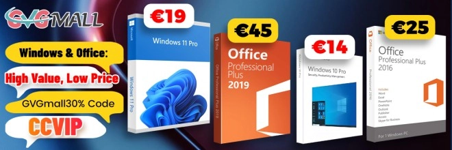 Ce vendredi, Windows 10 � 13 euros ou Windows 11 � 19 euros !!!