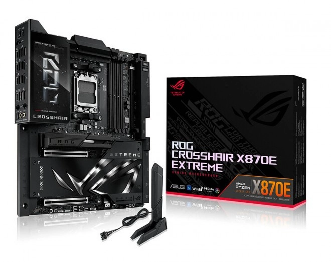 ASUS ROG Crosshair X870E Extreme et Apex : les nouvelles reines de l�overclocking pour Ryzen 9000