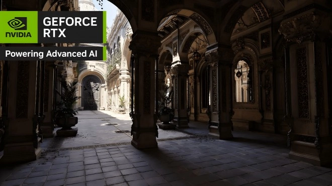 La d�mo technologique path tracing Zorah de Nvidia disponible au t�l�chargement