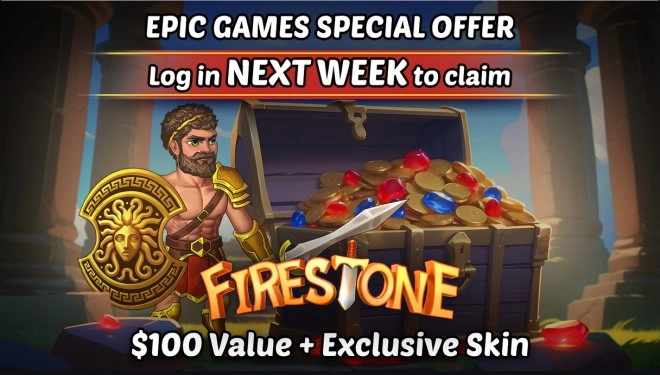 Bon Plan : un pack d'une valeur de 100 $ pour Firestone Online Idle RPG offert par Epic Games
