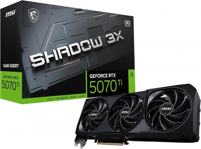 De la GeForce RTX 5070 Ti MSI SHADOW 3X OC � 884 euros