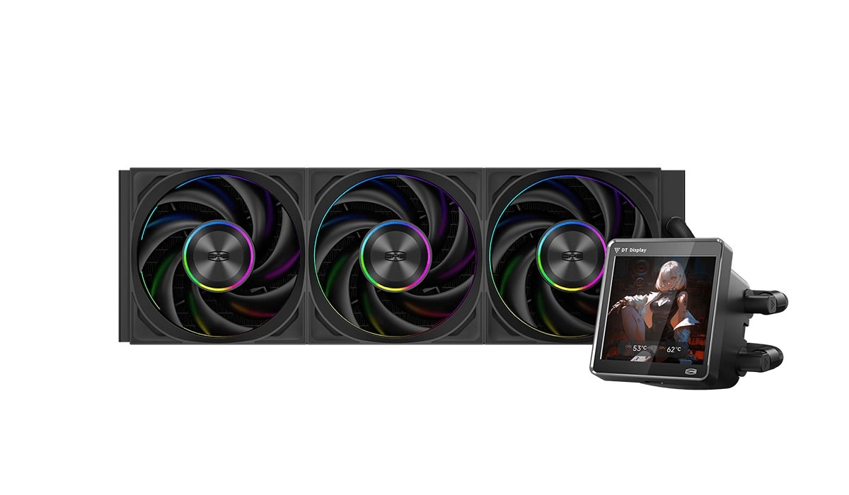PCCooler DT360, le plus malin des AIO avec un �cran ?