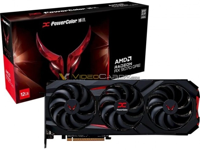 Les RX 9070 GRE de POWERCOLOR se montrent d�j� !