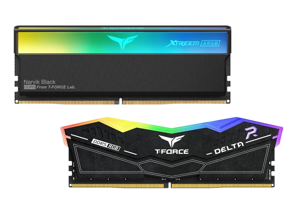 D�sormais 8400 MT/s pour les T-FORCE XTREEM CKD ARGB DDR5 et DELTA CKD RGB de TEAMGROUP