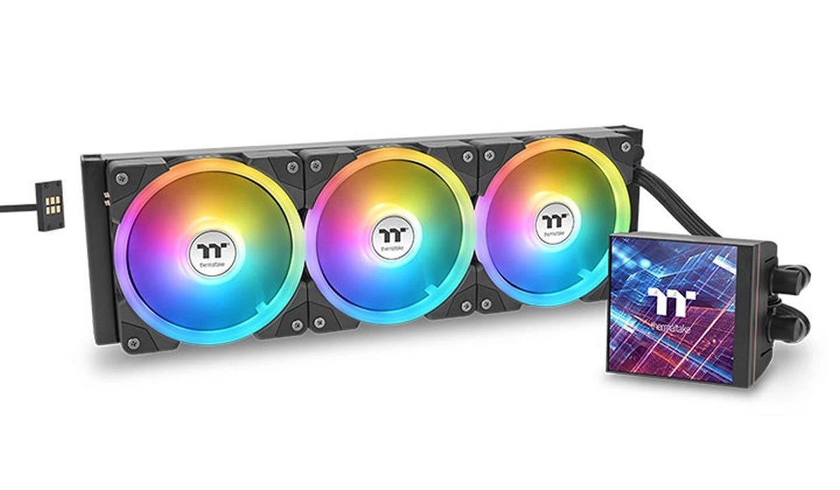 [Maj] Thermaltake MAGFloe Ultra ARGB Sync, jusqu'� 420 mm et un �cran de presque 4'' !