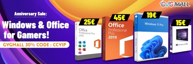 Il est encore temps, Windows 10 � 13 euros et Windows 11 � 19 euros !!!