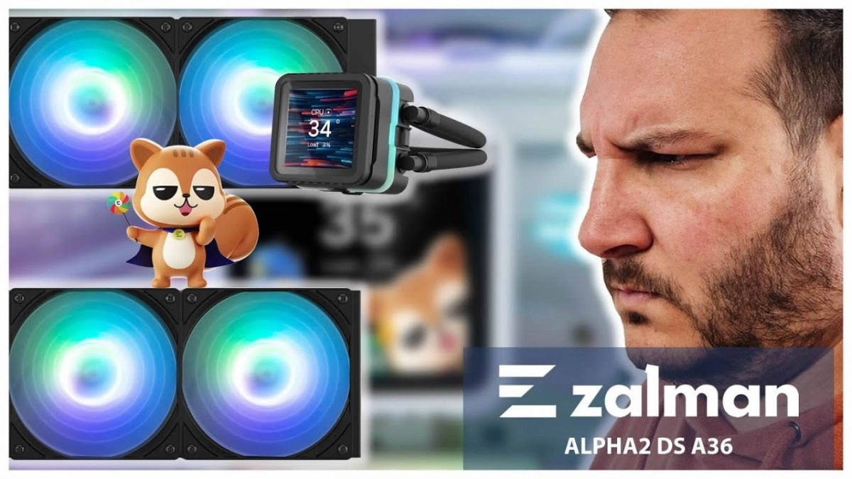 ZALMAN trop g�n�reux avec son ALPHA2 DS A36 !