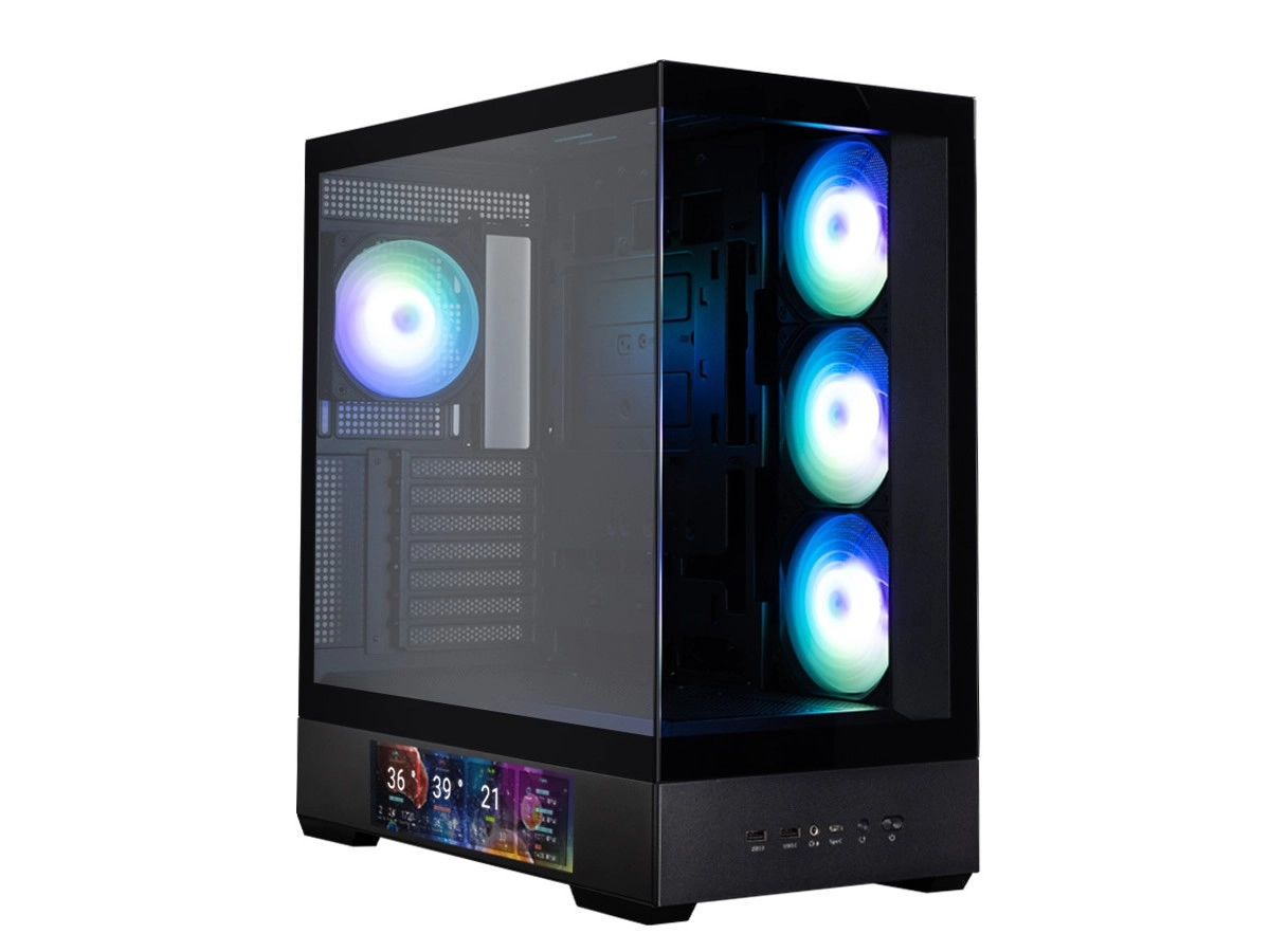 ZALMAN continue dans les �crans avec le boitier P40 DS