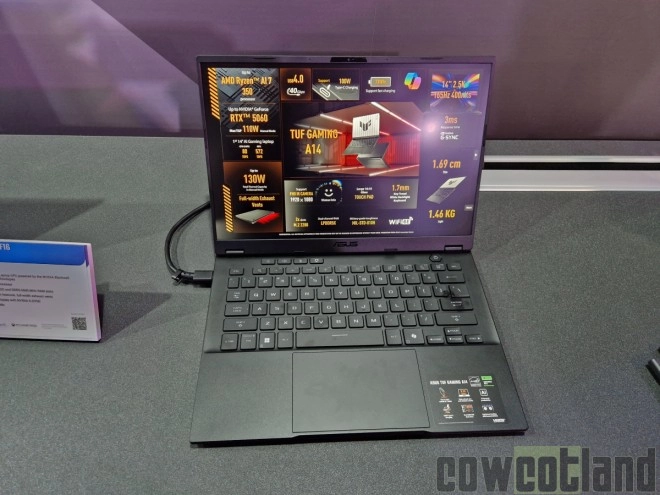 Computex 2025 : Le plein de nouvelles machines chez ASUS : TUF Gaming A14