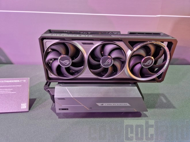 COMPUTEX 2025 : ASUS remet au go�t du jour le concept de dock externe avec son ROG XG STATION 3 !