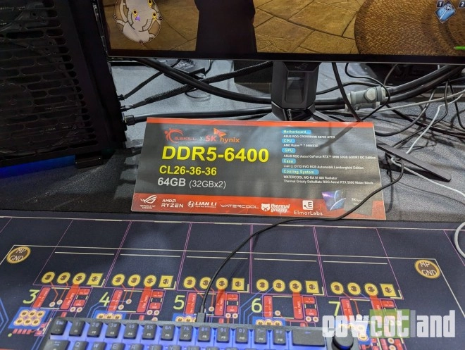 Computex 2025 : retour chez G.Skill, un kit basse latence nous avait �chapp�, et quelques photos en rab.