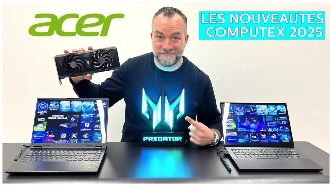 Toutes les nouveaut�s ACER et PREDATOR au COMPUTEX 2025