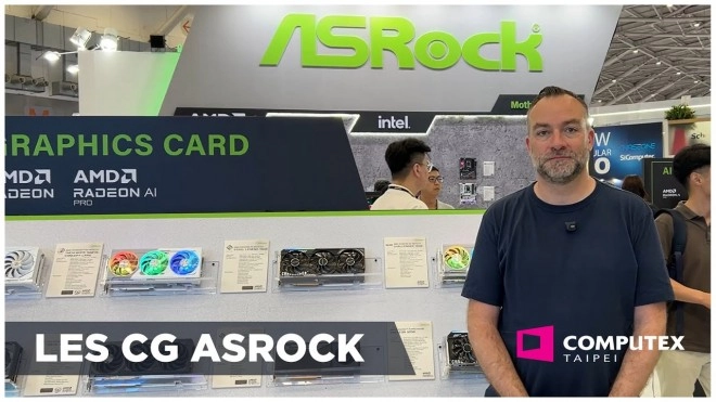Computex 2025 : Les CG AMD et Intel ASROCK au COMPUTEX