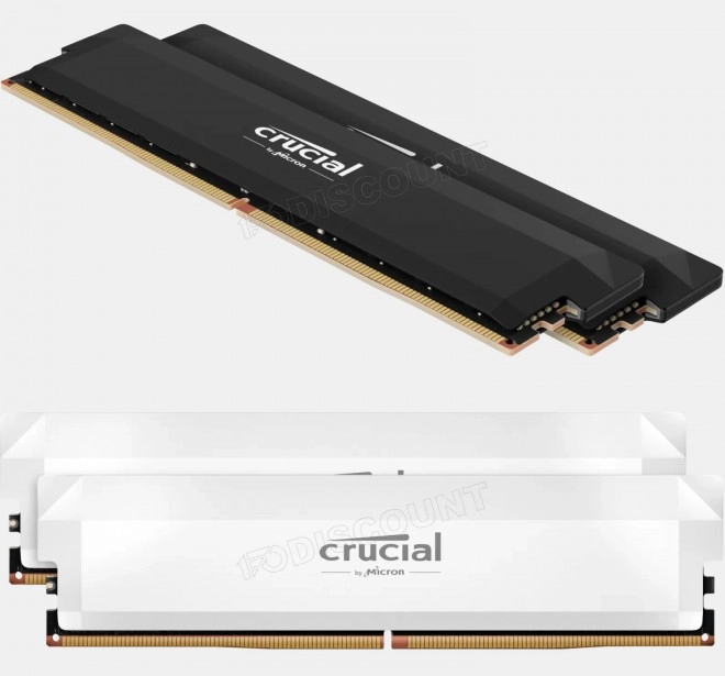 Besoin de 2 x 16 Go de DDR5-6400 en Noir ou Blanc pour 93 euros ?